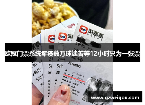欧冠门票系统瘫痪数万球迷苦等12小时只为一张票