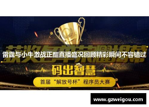 雷霆与小牛激战正酣直播盛况回顾精彩瞬间不容错过