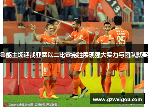 鲁能主场迎战亚泰以二比零完胜展现强大实力与团队默契